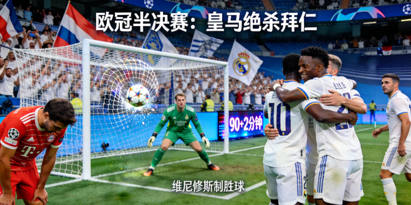 欧冠半决赛皇家马德里绝杀拜仁慕尼黑比赛集锦